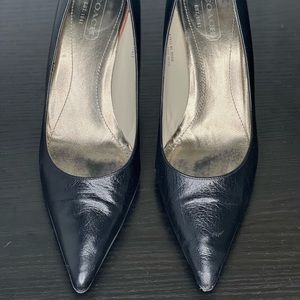 Coach leather pumps